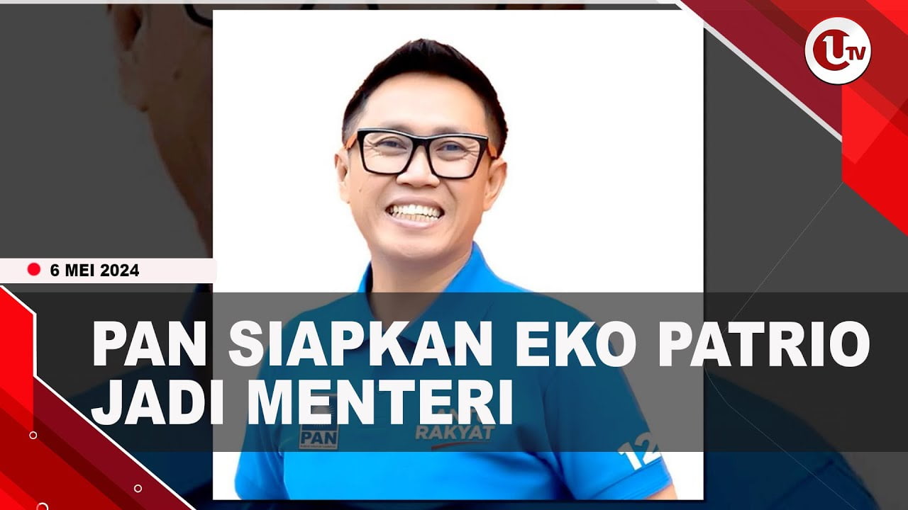 ZULHAS SIAPKAN EKO PATRIO JADI MENTERI PRABOWO-GIBRAN