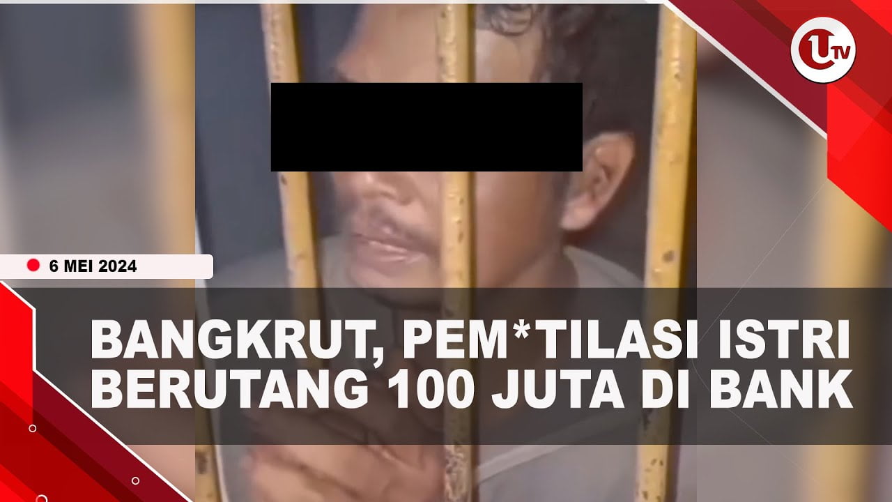 Suami Mutilasi Istri di Ciamis Berutang 100 Juta di Bank