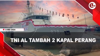 [Video] TNI AL Luncurkan 2 Kapal Perang Karya Anak Bangsa