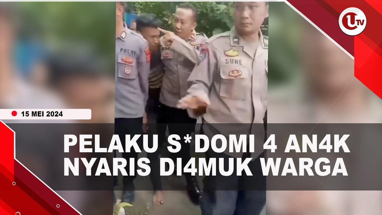 [Video] Pelaku Sodomi 4 Anak Birahi Usai Lihat Ayam Kawin