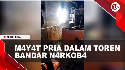 [Video] Mayat Pria Dalam Toren Air Kabur saat Dikejar Polisi