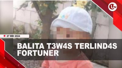 [Video] Balita 2 Tahun Tewas Terlindas Fortuner Tetangga