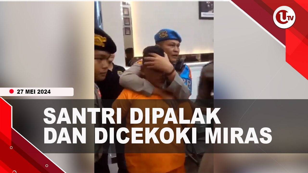 Santri Dipalak dan Dipaksa Minum Miras oleh Preman
