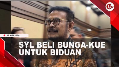 [Video] SYL Beli Bunga-Kue Ultah Untuk Nayunda Pakai Duit Kementan