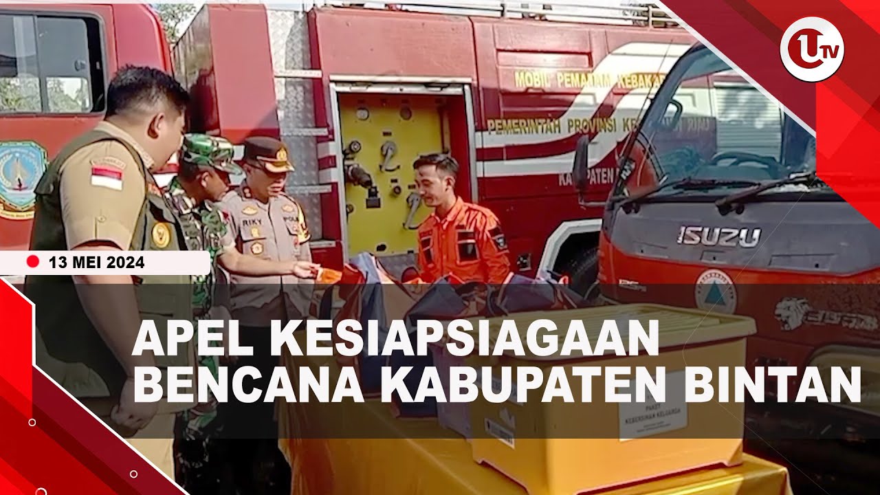 [Video] Pemkab Bintan Gelar Apel Kesiapsiagaan Bencana