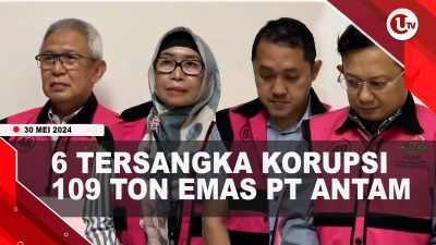 [Video] Kejagung Tetapkan 6 Tersangka Korupsi 109 Ton Emas PT Antam