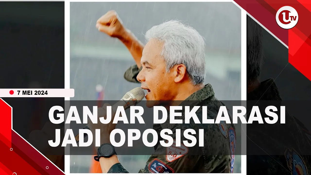 [Video]Ganjar Tegaskan Tak Gabung Pemerintahan Prabowo-Gibran