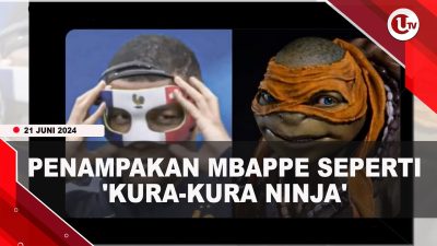 [Video] Mbappe Kenakan Topeng Usai Hidung Patah