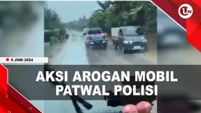 [Video] Aksi Arogan Mobil Patwal saat Kawal Mobil Alphard
