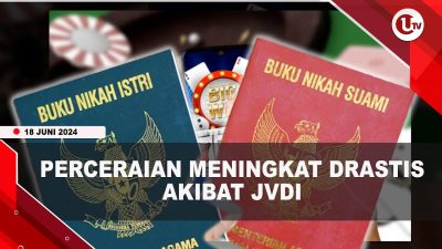 [Video] Perceraian Akibat Judi Meningkat 142 Persen dari Tahun 2020