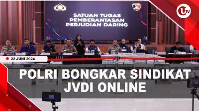 [Video] Polri Bongkar 3 Situs Judi Online, Perputaran Uang Rp 1 Triliun