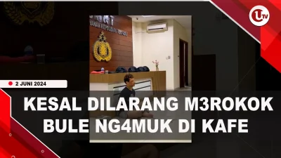[Video] Bule Brasil Ngamuk dan Acak Kafe di Bali