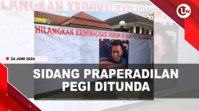 [Video] Polda Jabar Tak Hadir, Sidang Praperadilan Pegi Setiawan Ditunda