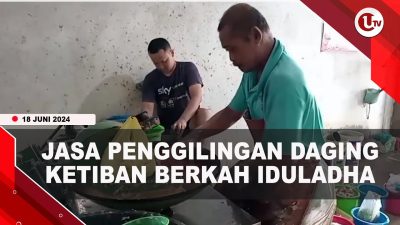 [Video] Omzet Penggiling Daging Naik Dua Kali Lipat saat Iduladha