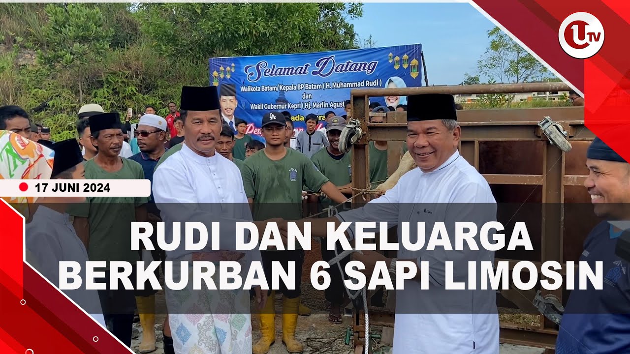 Kepala BP Batam Rudi Salat Idul Adha di Masjid Sultan Mahmud Riayat Syah