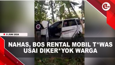 [Video] Dikira Maling, Bos Rental Mobil Dikeroyok Hingga Tewas