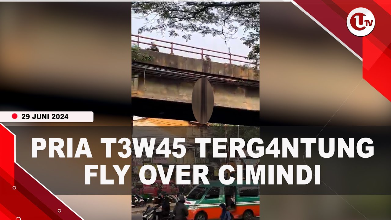 Pria Tewas Gantung Diri di Fly Over Cimindi
