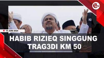 [Video] Resmi Bebas, Habib Rizieq Akan Kejar Pihak Terlibat Km 50