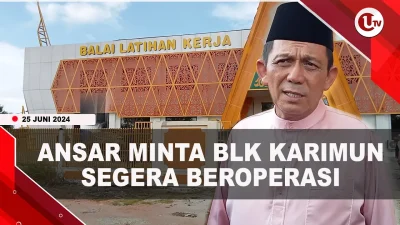 [Video] Gubernur Ansar Tinjau Balai Latihan Kerja Karimun