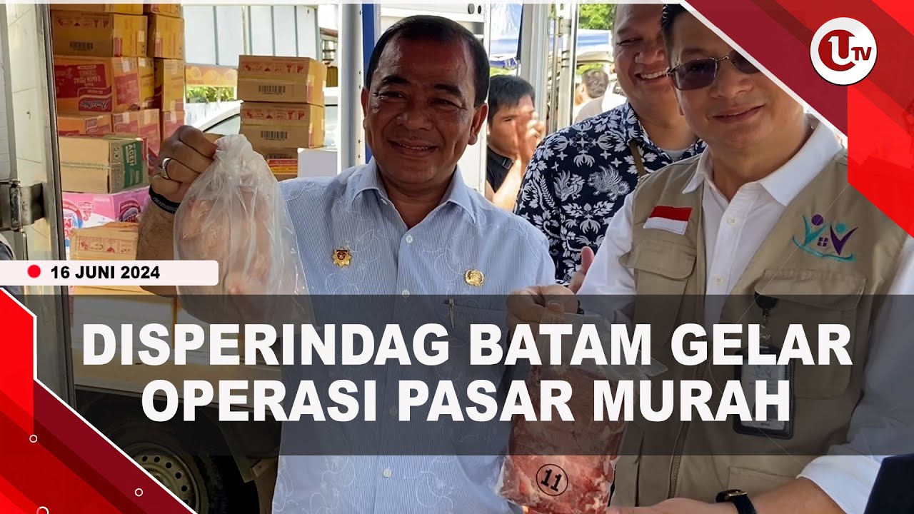 Disperindag Batam Gelar Operasi Pasar Murah