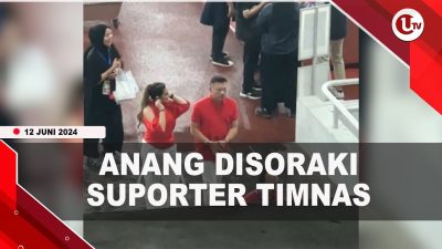 [Video] Anang dan Ashanty Disoraki Supporter saat Nyanyi di GBK
