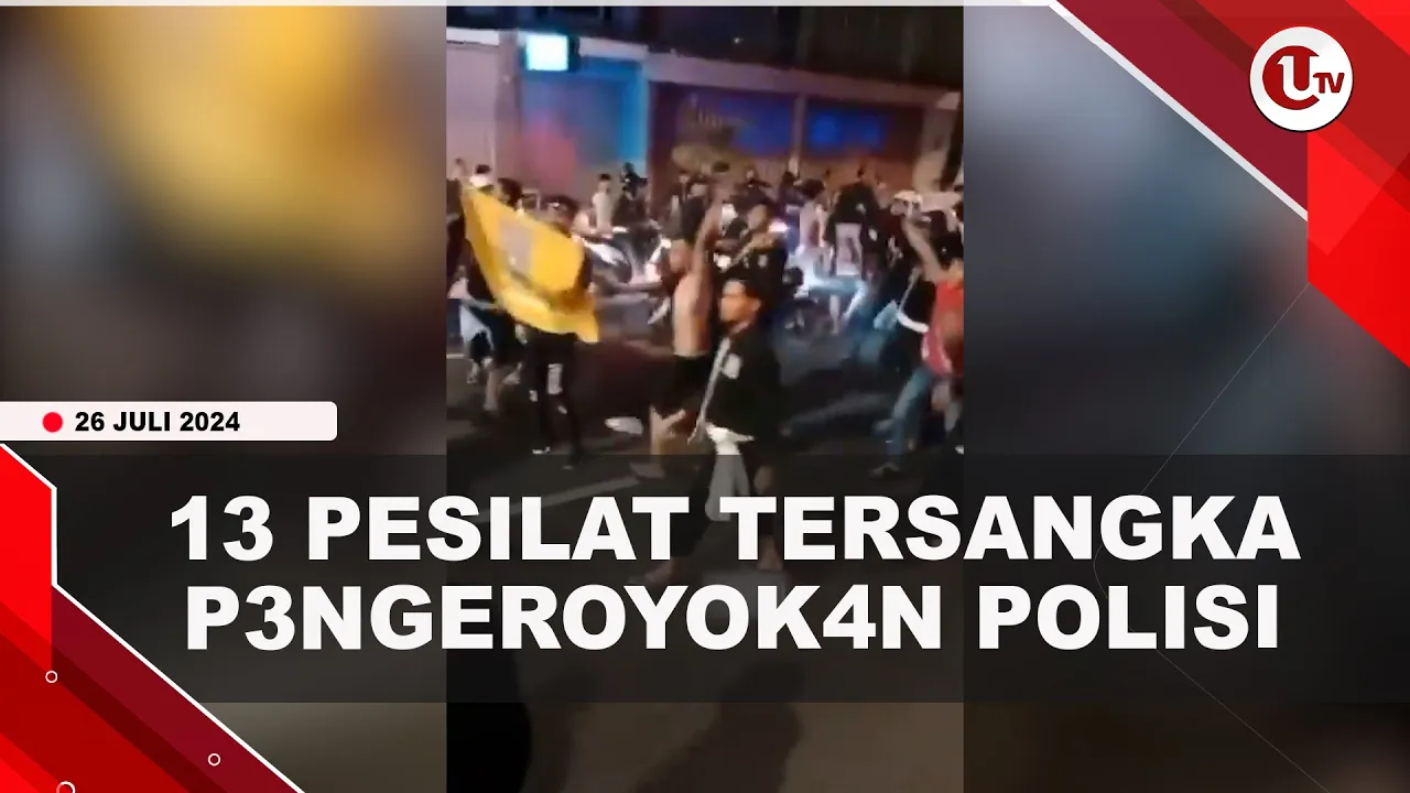 13 Anggota PSHT Jadi Tersangka Pengeroyokan Polisi