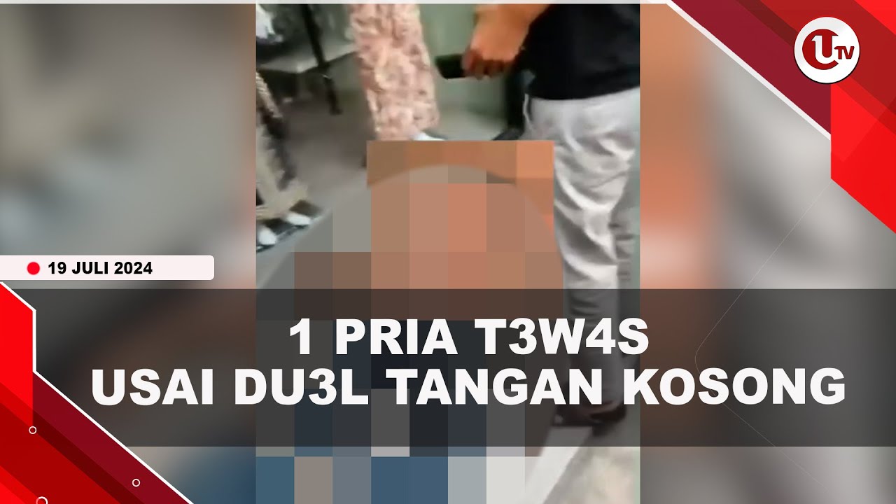 2 Pria Duel Tangan Kosong di Pinggir Jalan, 1 Orang Tewas