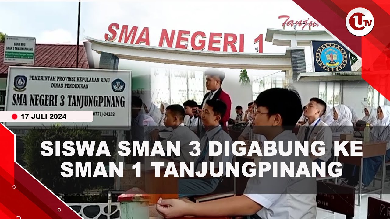 DISDIK Kepri Gabungkan Siswa SMAN 3 Ke SMAN 1 Tanjungpinang