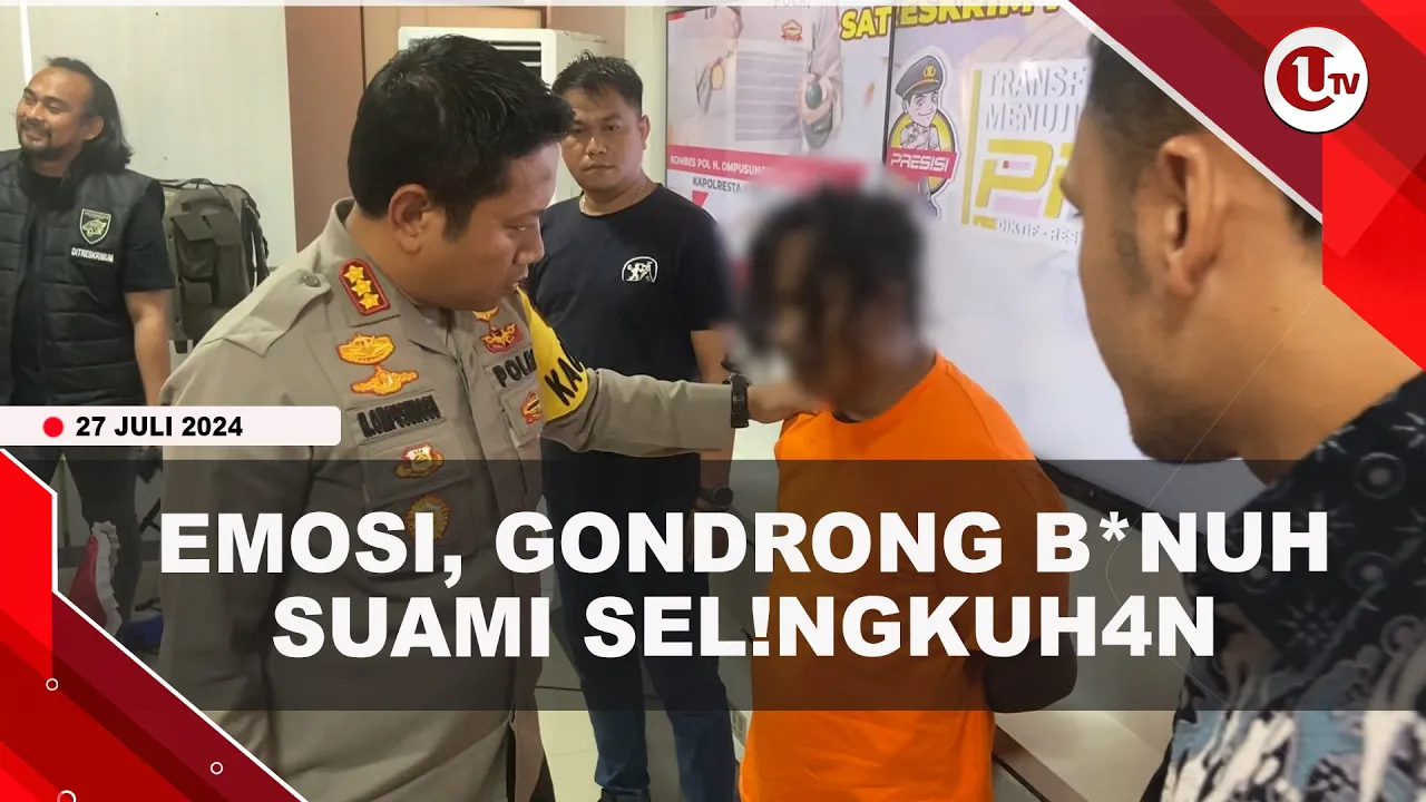 Polisi Tangkap 'Gondrong' Pelaku Pembunuhan Akibat Cinta Segetiga