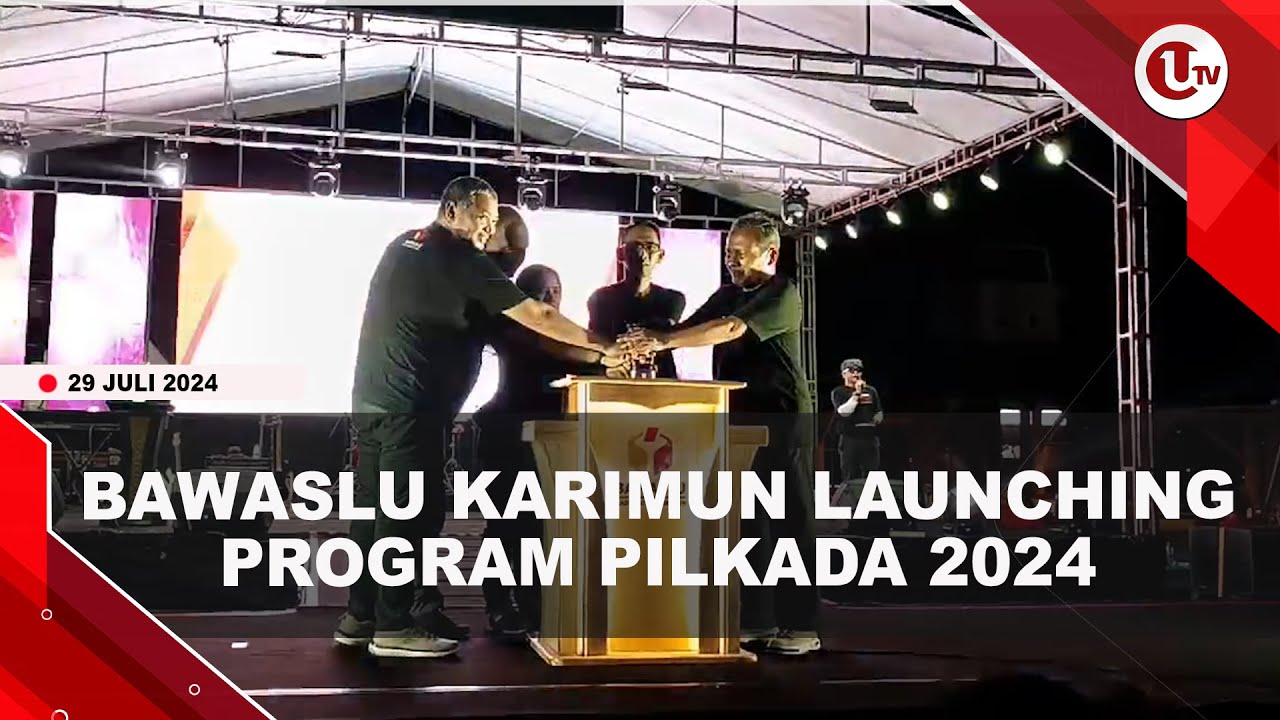 Bawaslu Karimun Launching Pengawasan Partisipastif Pilkada 2024