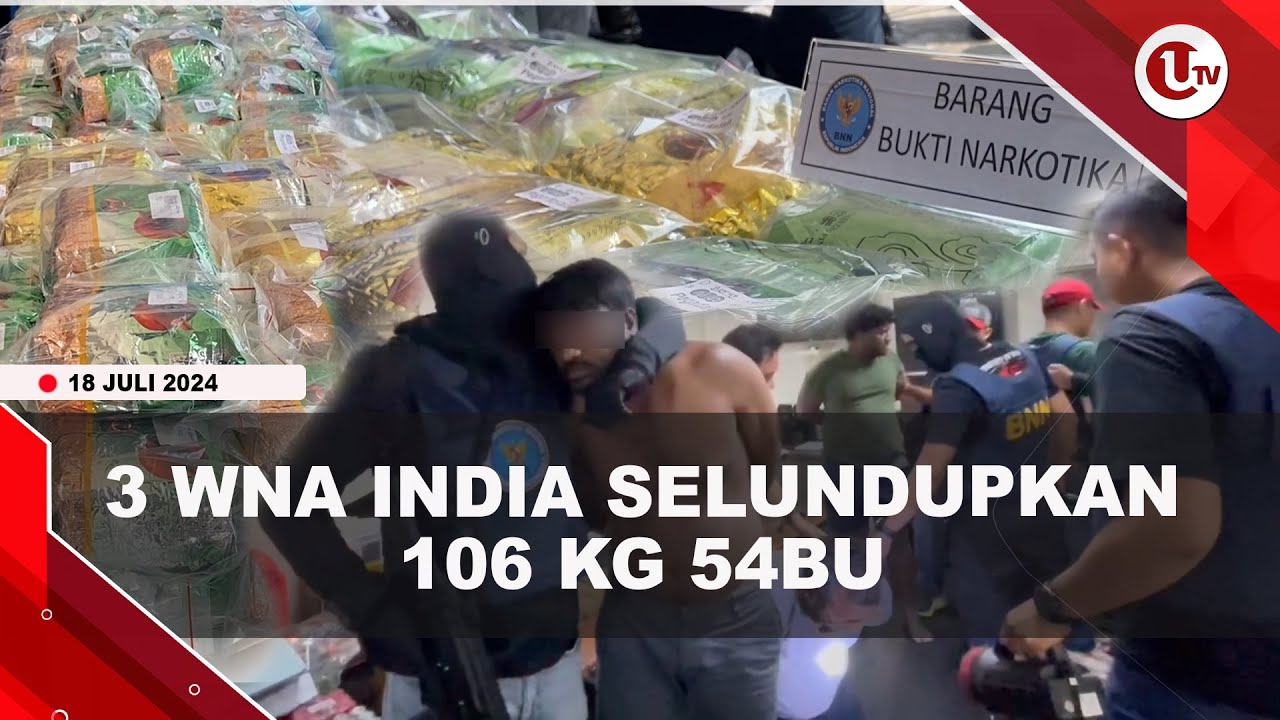 BNN Gagalkan Penyelundupan 106 Kilogram 54bu Di Perairan Kepri