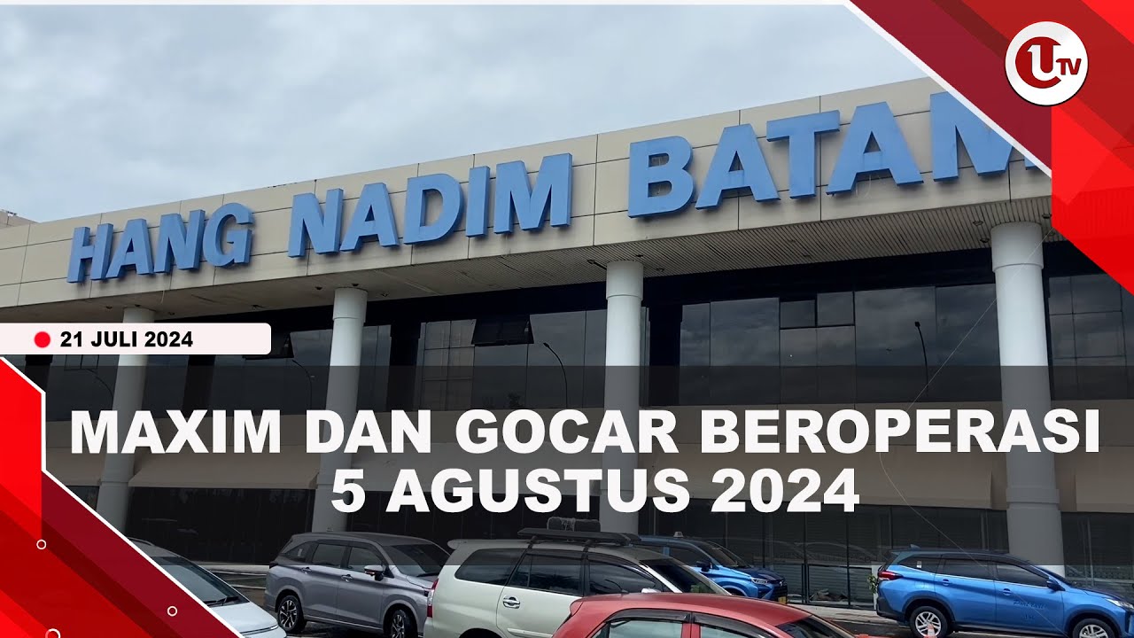 Maxim Dan Gocar Hadir Di Bandara Hang Nadim Batam