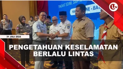 [Video] Jasa Raharja Gelar Pendidikan Lalu Lintas Untuk 250 Guru