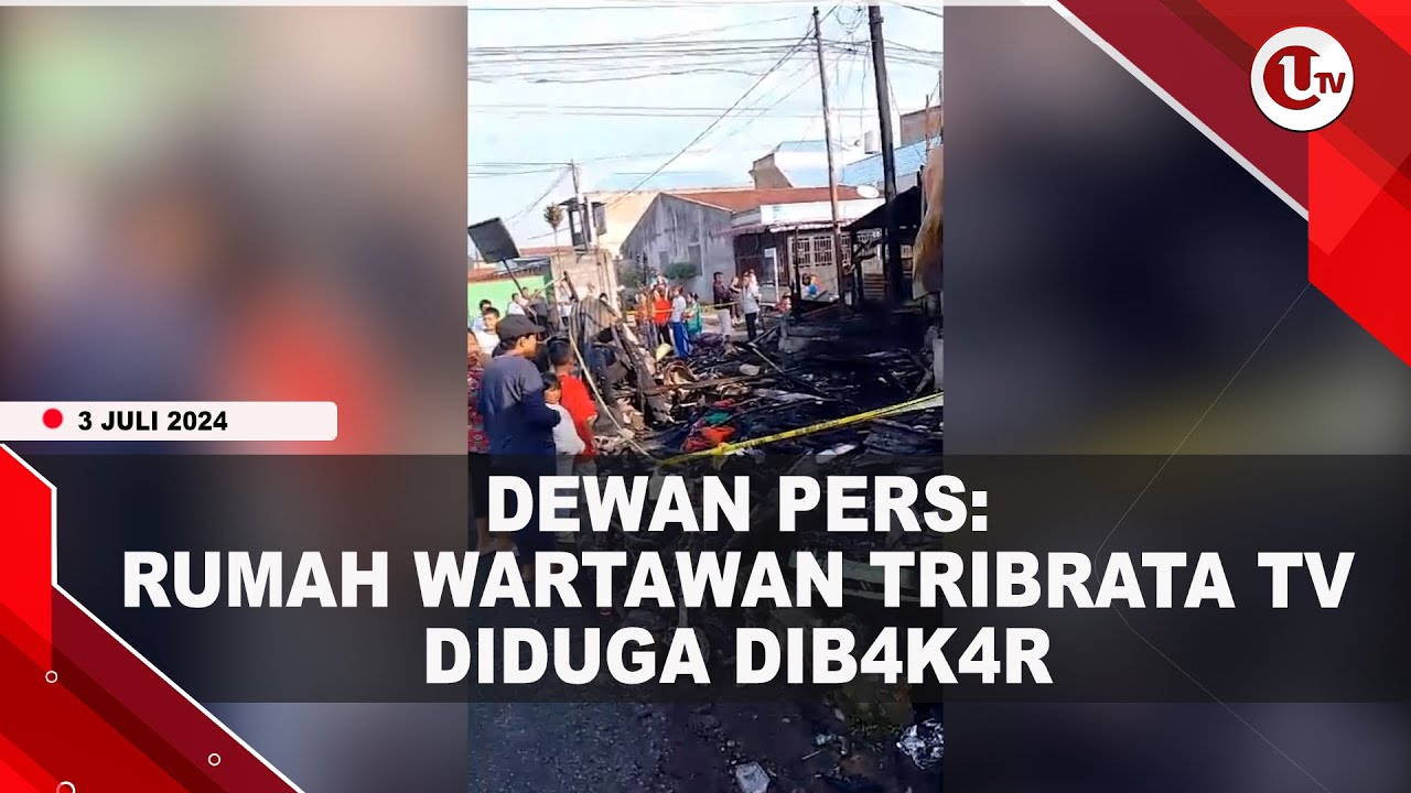 Oknum TNI Diduga Terlibat Kebakaran Rumah Wartawan Tribrata TV