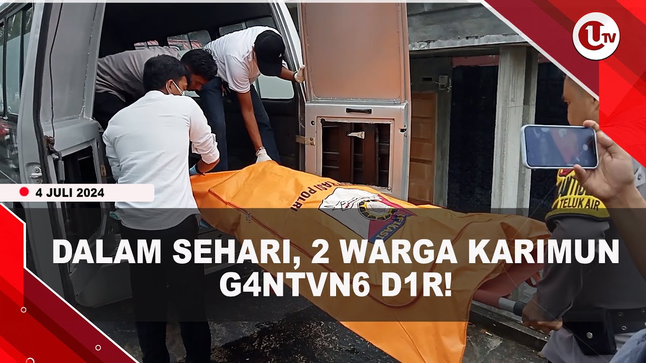 Geger, 2 Warga Karimun Ditemukan Tewas Gantung Diri