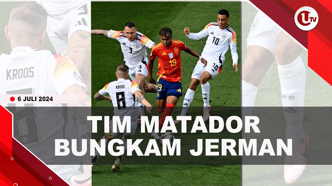 Menang 2-1, Spanyol Permalukan Jerman Di Kandang Sendiri