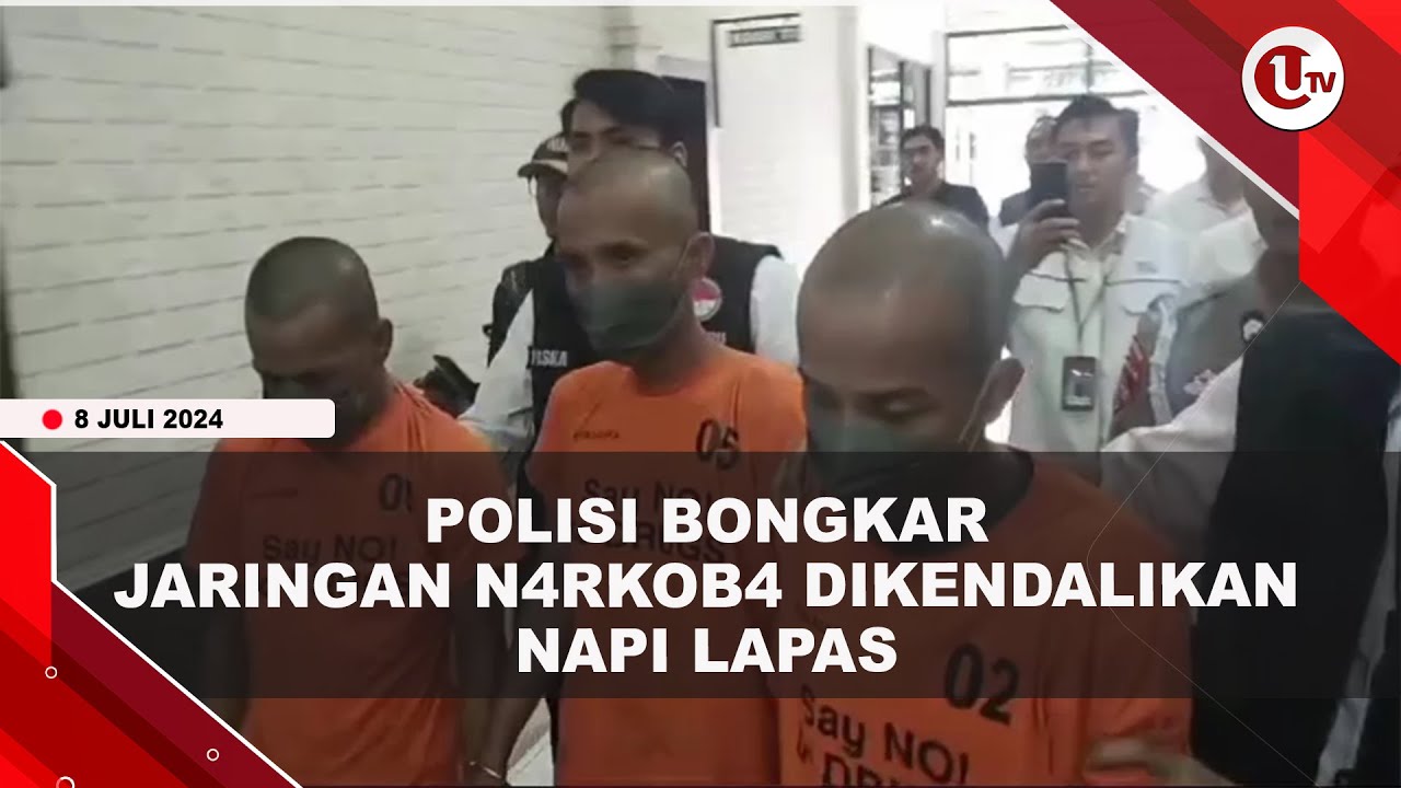 Polisi Bongkar Jaringan Narkoba Dikendalikan Napi Lapas