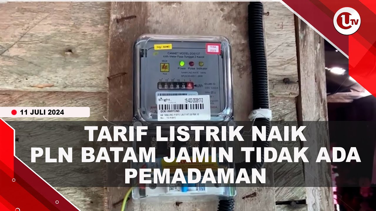 346.662 Pelanggan Terdampak Penyesuaian Tarif Listrik di Batam