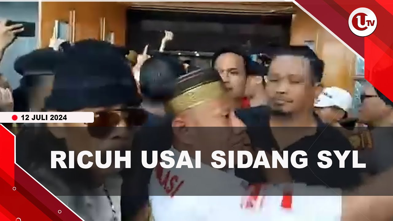 Ricuh Usai Sidang SLY, Wartawan Kena Tendang Hingga Kamera Rusak