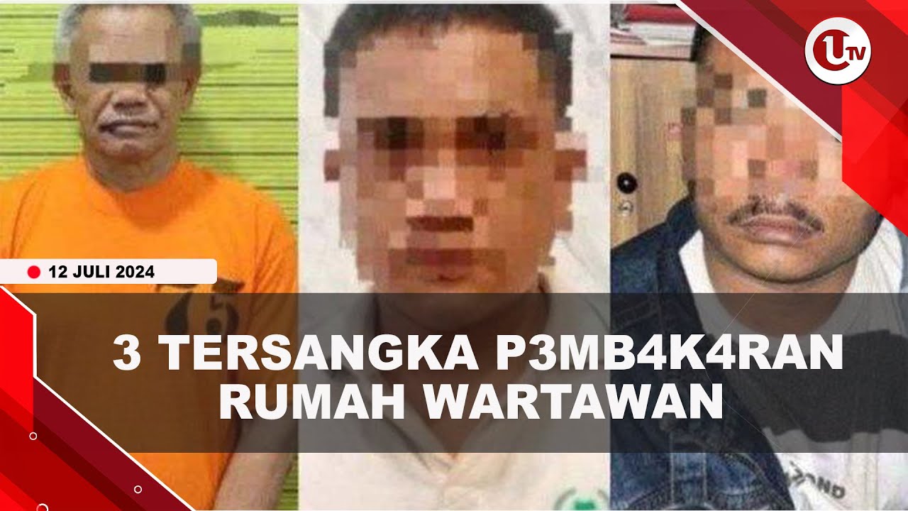Mantan Ketua Ormas Otak Pelaku Pembakaran Rumah Wartawan