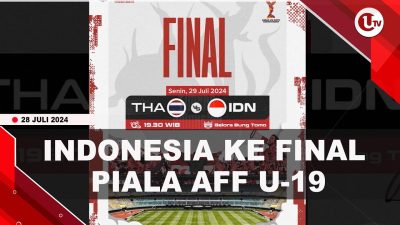 [Video] Taklukkan Malaysia 1-0, Garuda Muda ke Final Piala AFF U-19