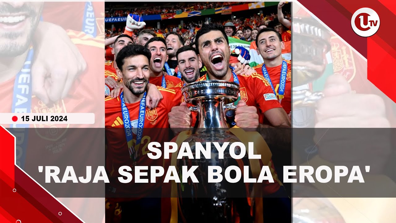 Spanyol Juara Euro 2024 Kalahkan Inggris 2-1
