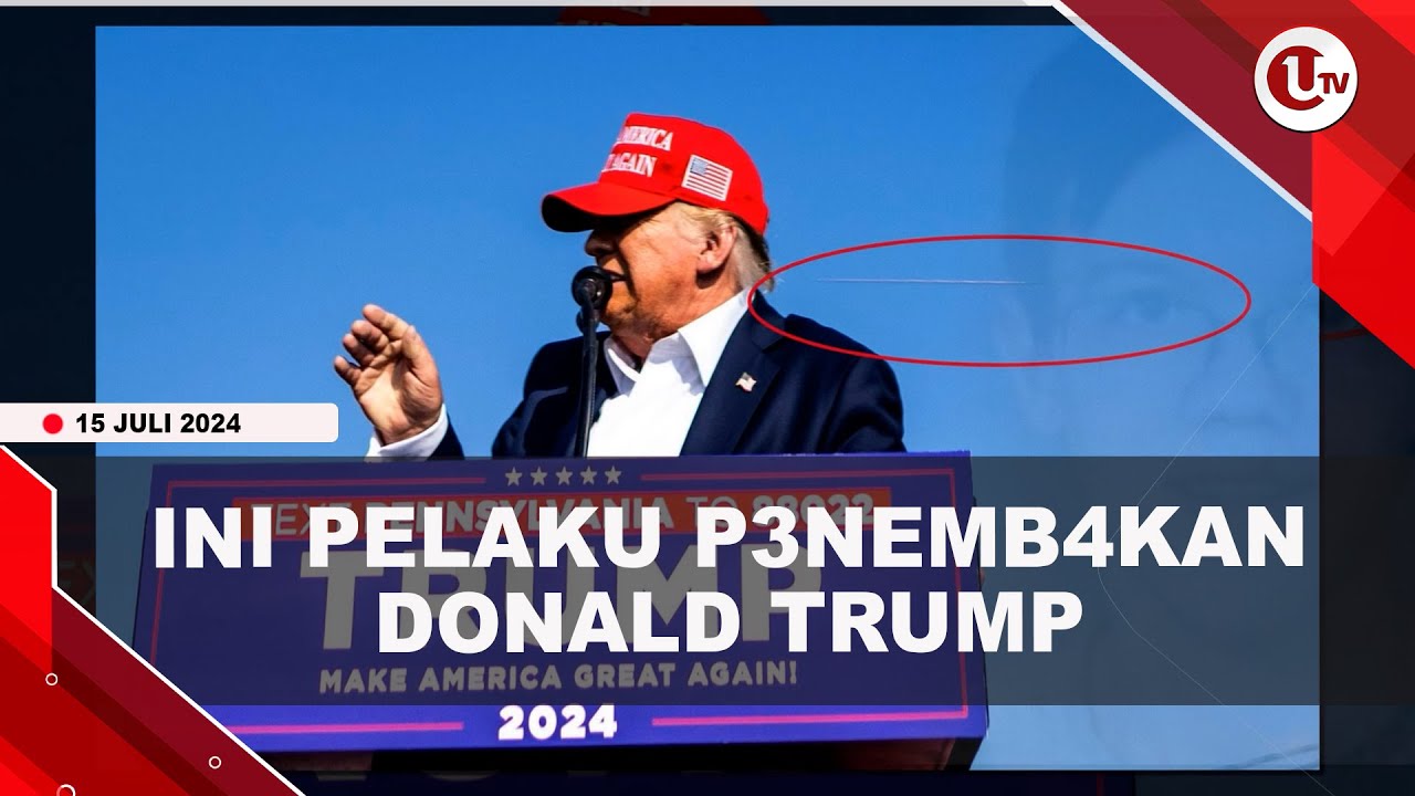 Pelaku Penembakan Donald Trump Remaja 20 Tahun