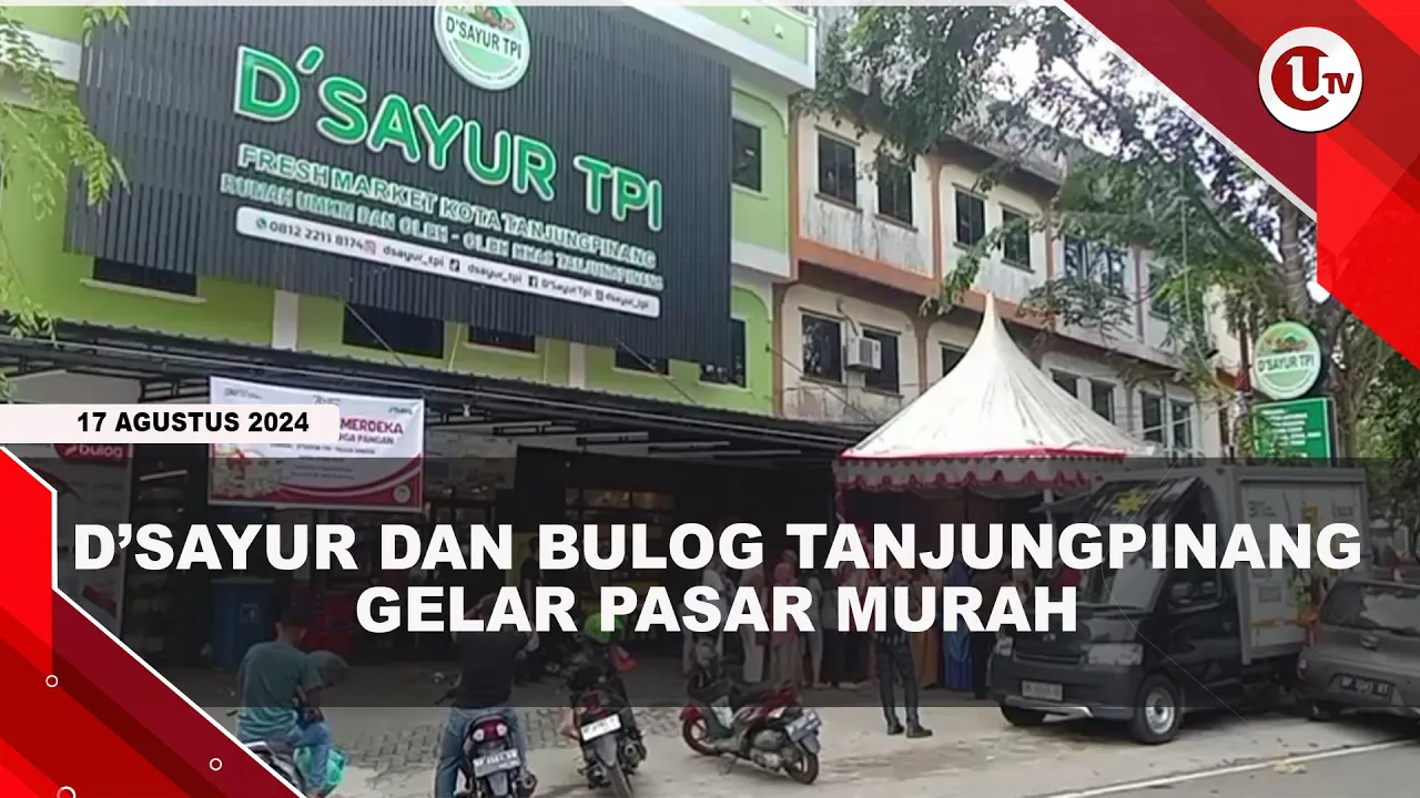 D'Sayur dan Bulog Tanjungpinang Gelar Pasar Murah