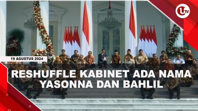 [Video] Jokowi Reshuffle Kabinet Hari Ini, Ada 7 Menteri Baru Dilantik