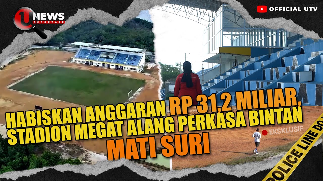 Stadion Megat Alang Perkasa Bintan Baru Sekali Digunakan Sejak Dibangun 2020