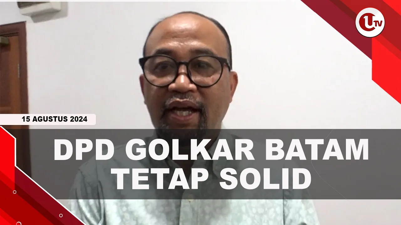 Airlangga Mundur, Tak Pengaruhi Dukungan di Pilkada Batam