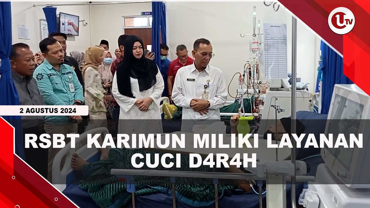 Rumah Sakit Bakti Timah Karimun Telah Miliki 4 Alat Cuci Darah