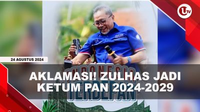 [VIDEO] Zulhas Kembali Menjadi Ketua Umum PAN 2024-2029