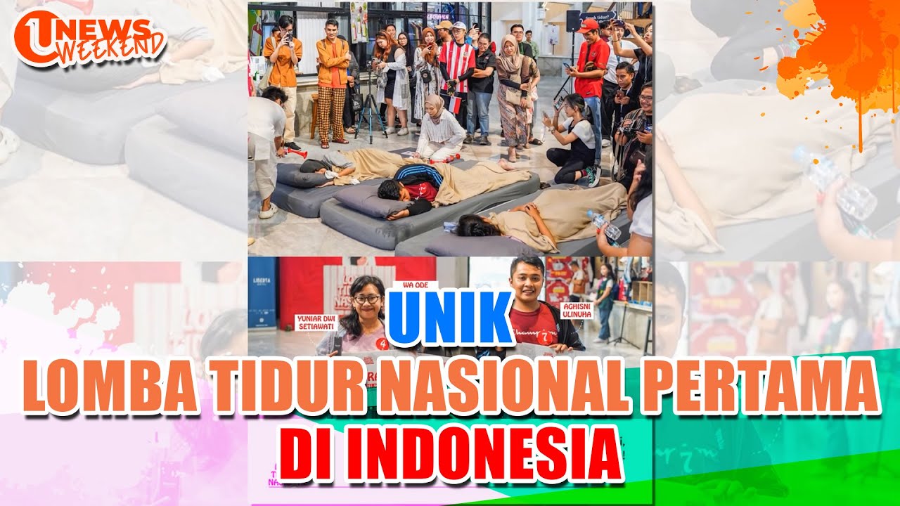 Lomba Tidur Paling Nyenyak Untuk Meriahkan HUT Ke-79 RI